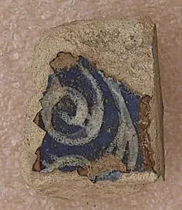 Tile Fragment by Unknown Artist