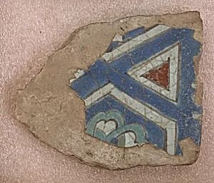 Tile Fragment by Unknown Artist