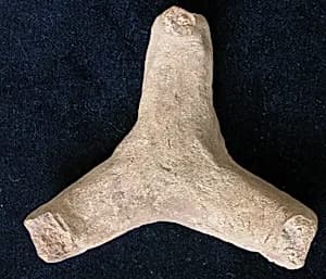 Tripod for kiln by Unknown Artist