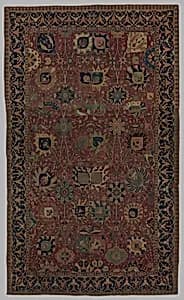 Vase Carpet by Unknown Artist