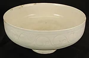 White Bowl by Unknown Artist