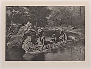 The song of Hiawatha by Houghton Mifflin|Frederic Remington|Henry Wadsworth Longfellow