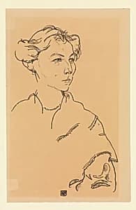 Lilly Steiner by Egon Schiele