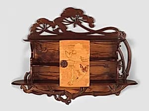 "Ombellifères" (cow parsley) Cabinet by Emile Gallé|Établissements Gallé