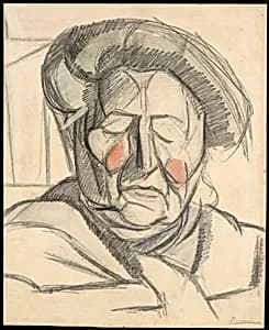The Artist's Mother by Umberto Boccioni