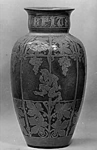 Vase by G. M. Forsyth|Pilkington & Co.