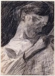 Young Woman Reading (Ines) by Umberto Boccioni