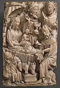 Adoration of the Magi by School of Nottingham