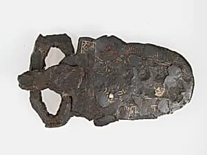 Belt Buckle Attachment Plate by Unknown Artist