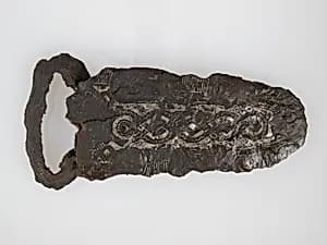Belt Buckle Attachment Plate by Unknown Artist