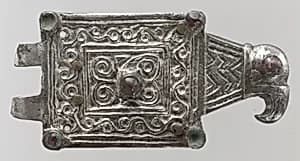 Belt Buckle with an Eagle by Unknown Artist