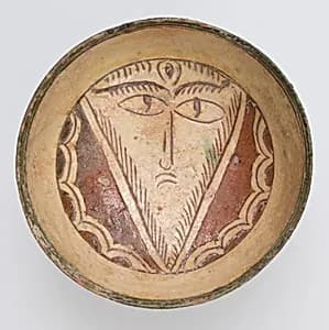Bowl with Face by Unknown Artist