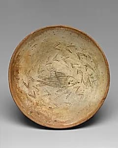 Bowl with Fish by Unknown Artist