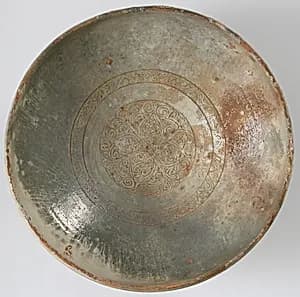 Bowl with Ornamented Rosette by Unknown Artist