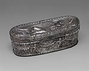 Box with Sleeping Eros by Unknown Artist