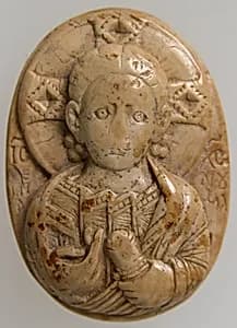 Cameo with Christ Emmanuel by Unknown Artist