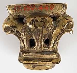 Capital from a Reliquary Shrine by Unknown Artist