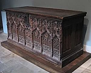 Chest with Coats of Arms by Unknown Artist