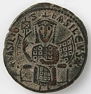 Coin of Basil I by Unknown Artist