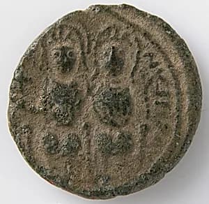 Coin of Justin II by Unknown Artist