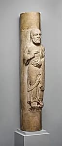 Column Statue of an Apostle by Unknown Artist