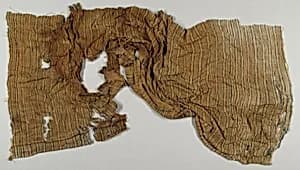 Cotton Fragment by Unknown Artist