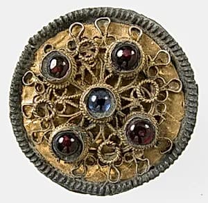 Disk Brooch by Unknown Artist