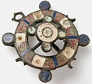 Disk Brooch by Unknown Artist