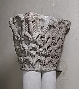 Double Capital with Birds by Unknown Artist