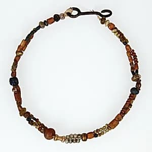 Double String of Beads by Unknown Artist