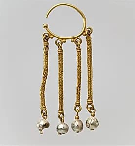 Earring (one of a pair) by Unknown Artist
