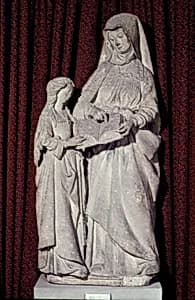 Education of the Virgin by Unknown Artist