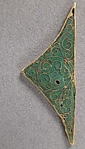 Element of an Icon Frame by Unknown Artist