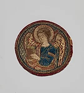 Embroidered Medallion by Unknown Artist