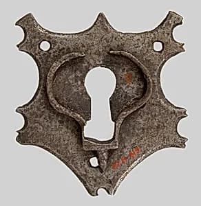 Escutcheon plate by Unknown Artist