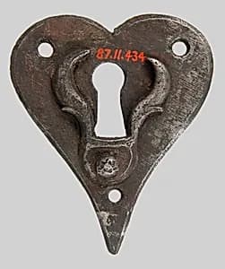 Escutcheon plate by Unknown Artist
