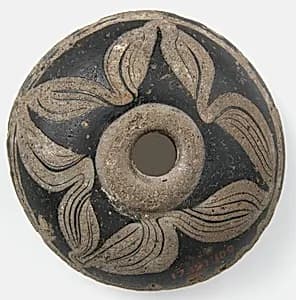 Flattened Hemispherical Bead by Unknown Artist