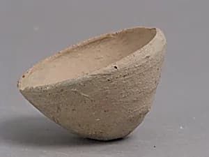 Footless Cup or Lid by Unknown Artist