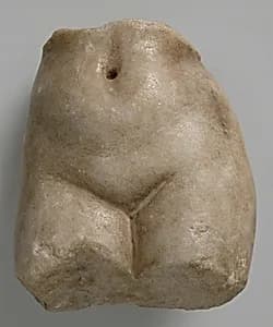 Fragment of a Female Figure by Unknown Artist