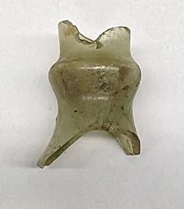 Fragment of a Glass Bottle by Unknown Artist