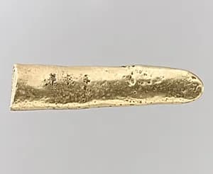 Fragment of a Gold Ingot by Unknown Artist