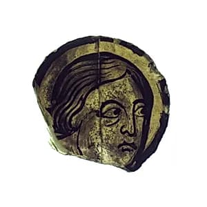 Glass Fragment by Unknown Artist