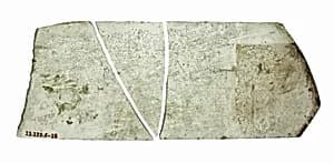 Glass Fragment by Unknown Artist