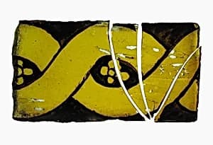 Glass Fragment by Unknown Artist