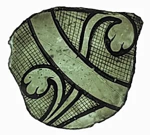 Glass Fragment by Unknown Artist