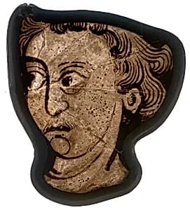 Glass Fragment by Unknown Artist