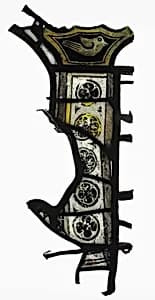 Glass Fragment by Unknown Artist