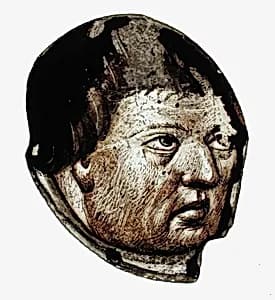 Glass Fragment by Unknown Artist