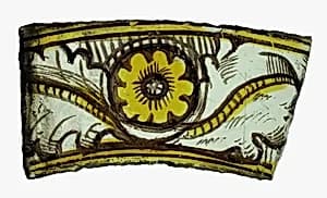 Glass Fragment by Unknown Artist