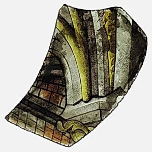 Glass Fragment by Unknown Artist